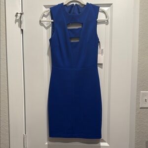 Bailey44 Blue Cut-out Dress New with Tags